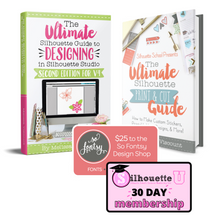 Load image into Gallery viewer, Ultimate Silhouette Print and Cut Design eBook Bundle