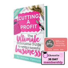 Load image into Gallery viewer, Cutting a Profit: Silhouette Small Business eBook