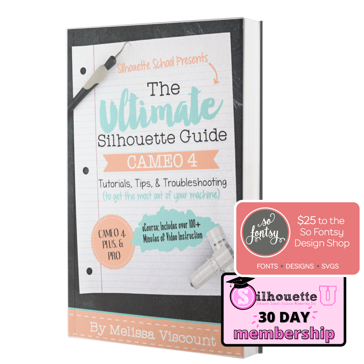 The Ultimate Silhouette Guide for CAMEO 4 eCourse (CAMEO 4, Plus, Pro) –  Ultimate Silhouette Guide Series