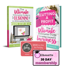 Load image into Gallery viewer, Ultimate Silhouette Boss Lady Design eBook Bundle