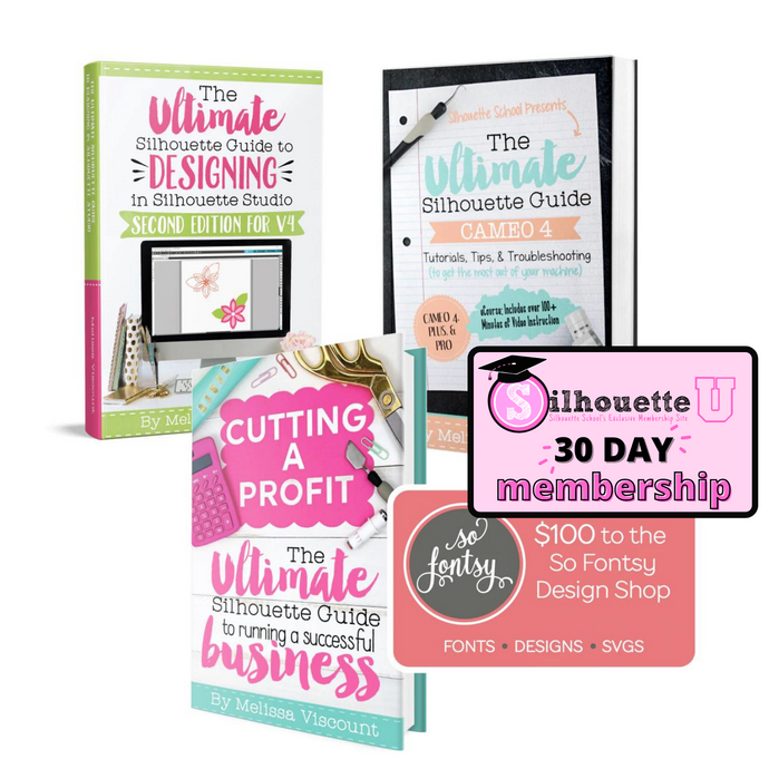 The Ultimate Silhouette Designer Business eBook Bundle (CAMEO 4)