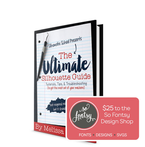 The Ultimate Silhouette Guide eBook (Original for V3 Software)