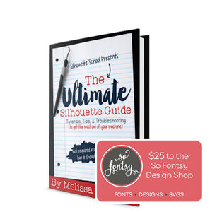 The Ultimate Silhouette Guide eBook (Original for V3 Software)