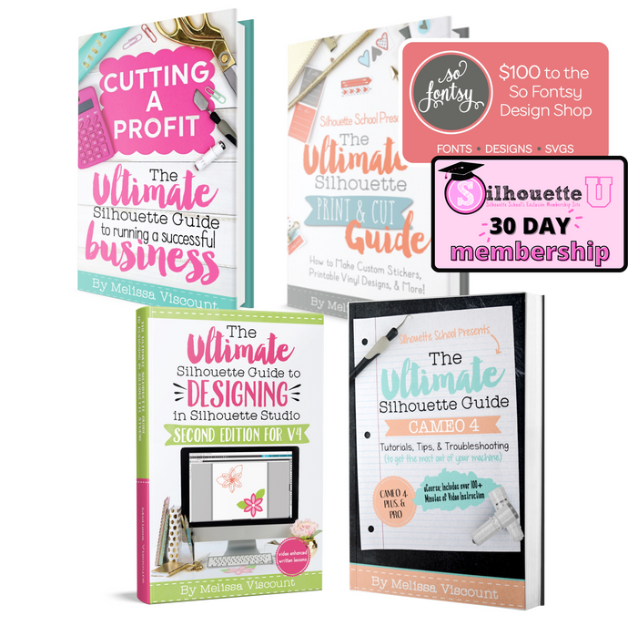 The Complete Ultimate Silhouette Guide eBook Series (CAMEO 4)