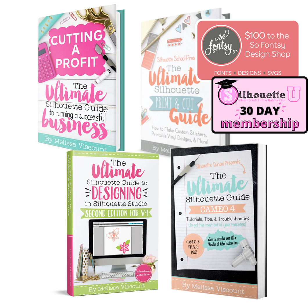 The Complete Ultimate Silhouette Guide eBook Series (CAMEO 4
