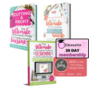 The Ultimate Silhouette Print and Cut Design Business eBook Bundle