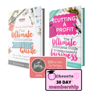 Ultimate Silhouette Print and Cut Seller eBook Bundle