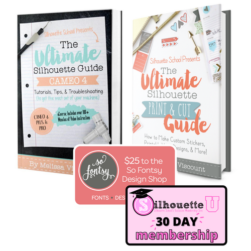 The Ultimate Silhouette Guide for CAMEO 4 eCourse (CAMEO 4, Plus, Pro) –  Ultimate Silhouette Guide Series